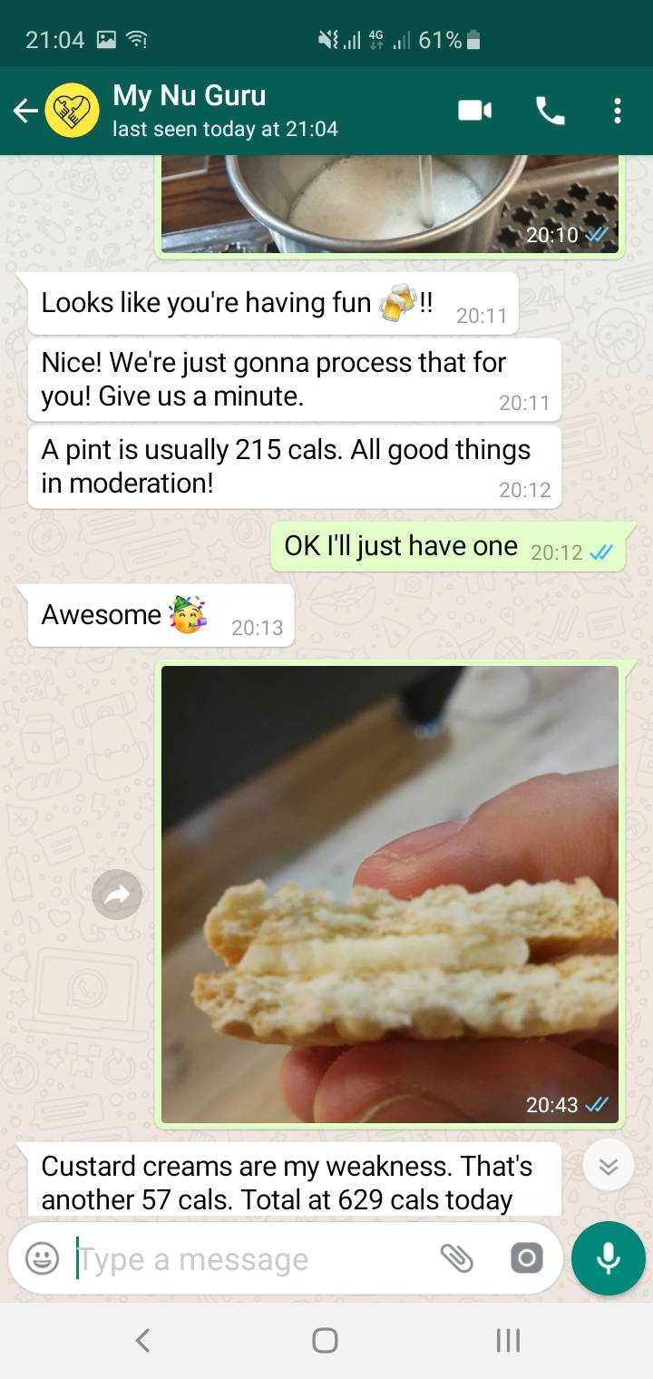 Screenshot of Android App